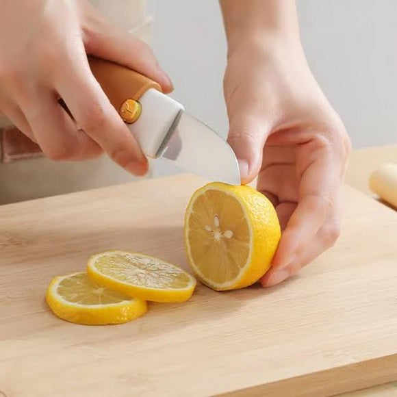 2 in 1 Peeler with Knife Stainless Steel