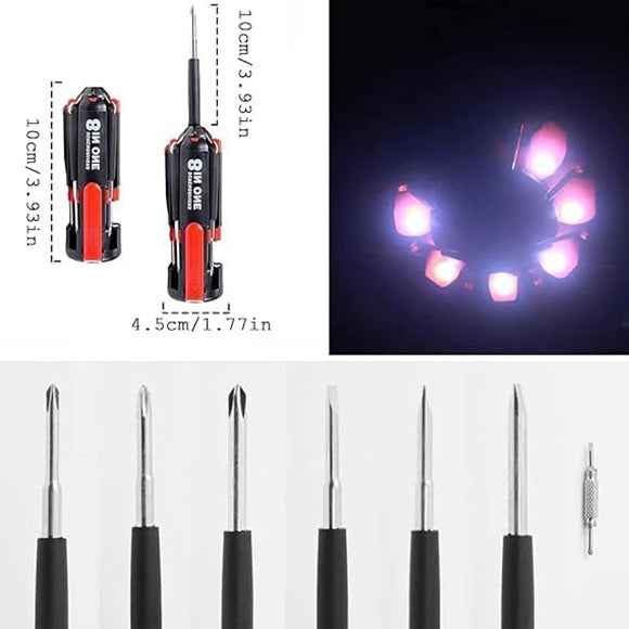 8 in1 Screwdriver Kit Multifunctional Tool