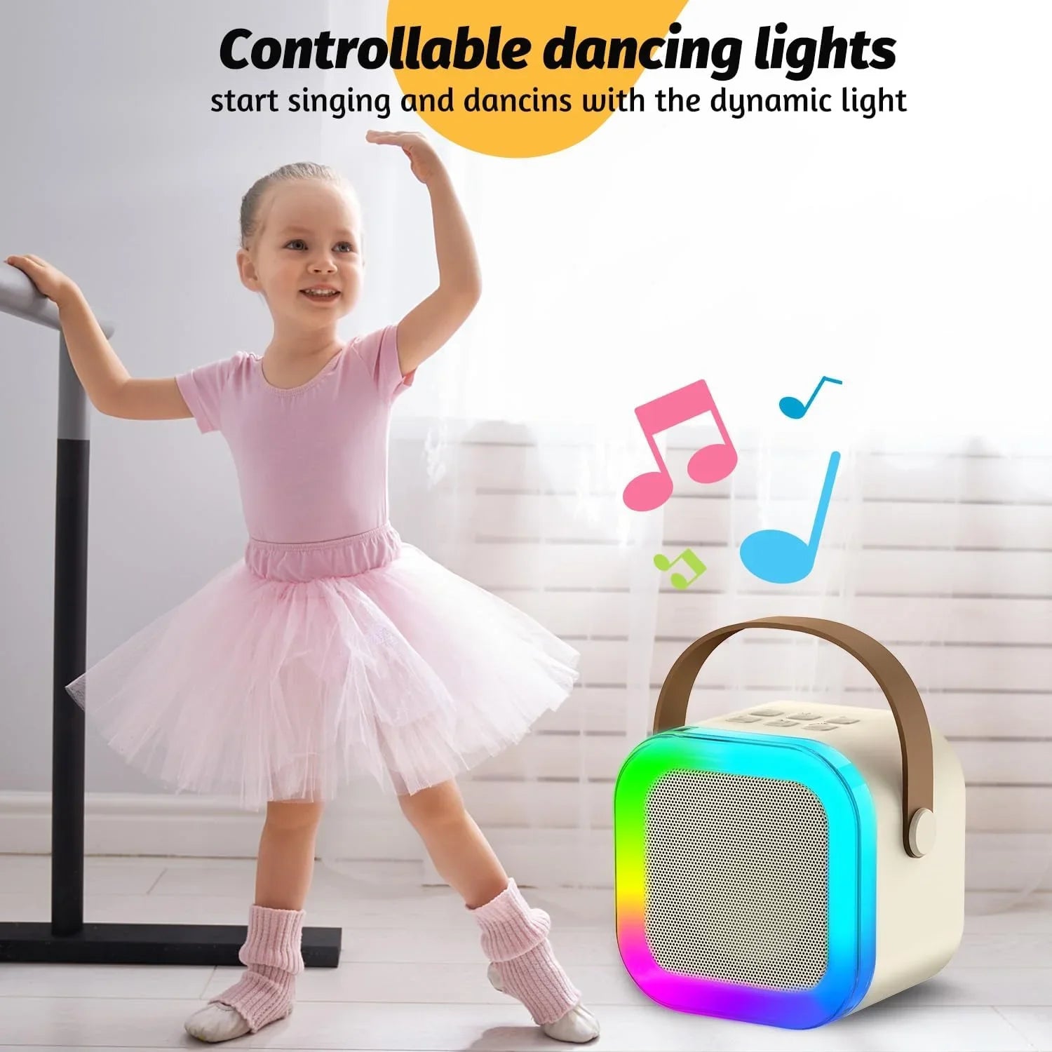 K12 Colorful Wireless Speaker With Mic