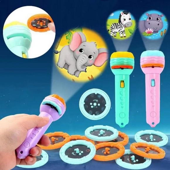 Light Toys Projector Sleeping Story Toys for Toddlers