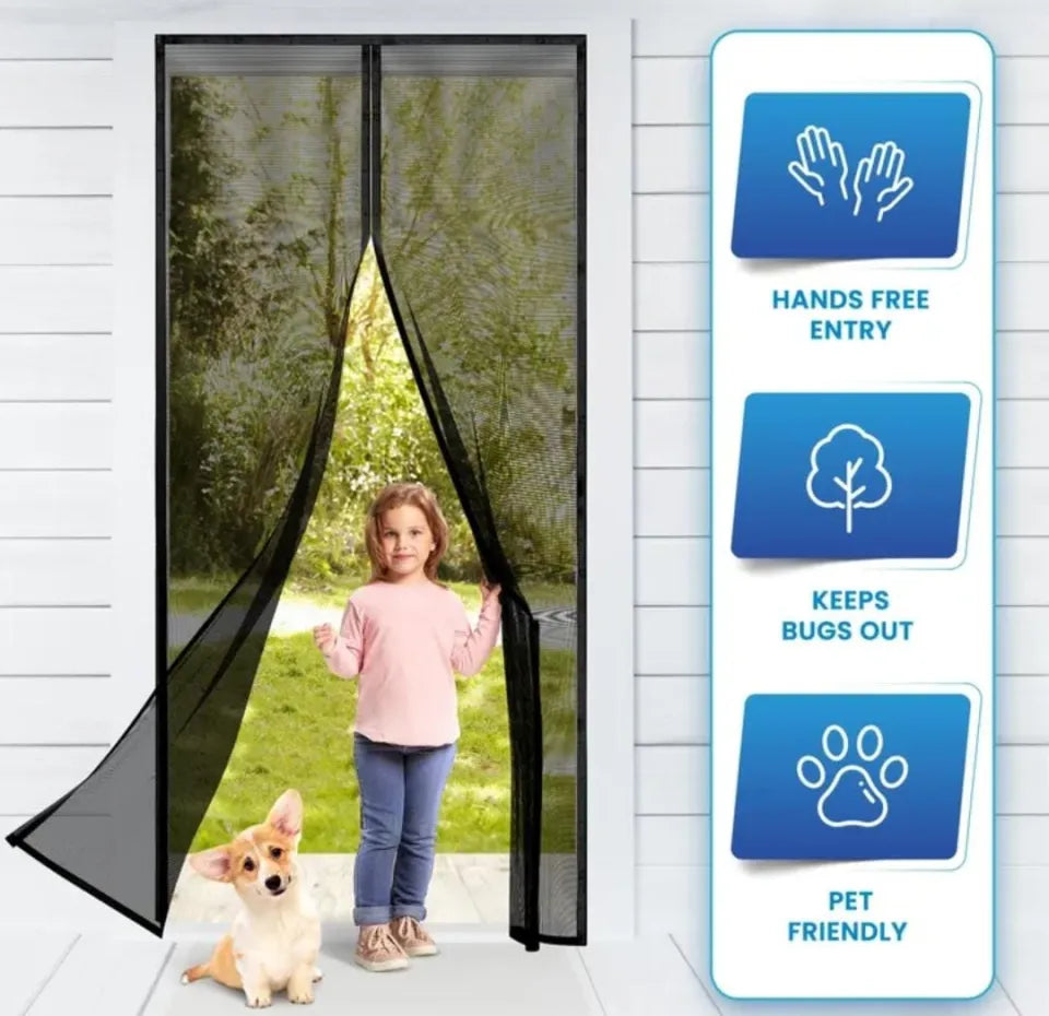 Hands Free Magnetic Screen Door