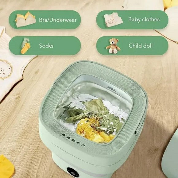 1.8L Portable Mini Foldable Washing Machine