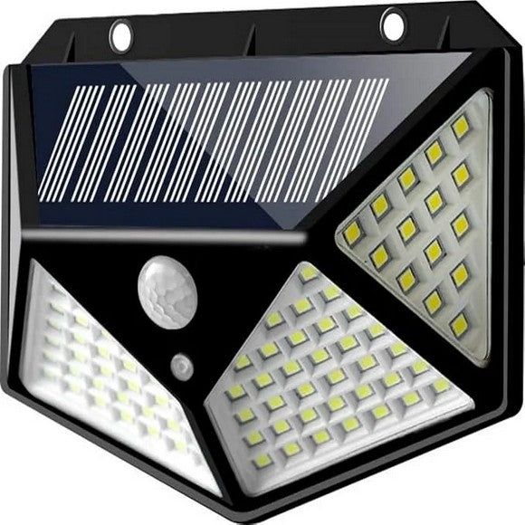 100 Leds Waterproof Solar LED Wall Light