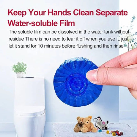 10 Pcs Toilet Cleaning Tablets