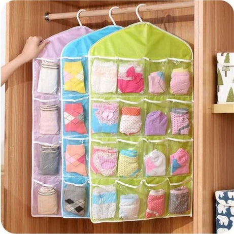 16 Pocket Hanging Organizer (Pack of 5)