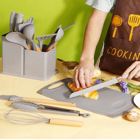 19Pcs Silicone Kitchen Utensil Set