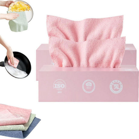 20 PCS Microfiber Tissue Cloth Box