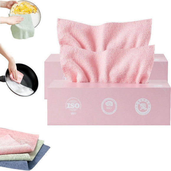 20 PCS Microfiber Tissue Cloth Box