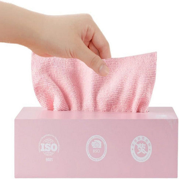 20 PCS Microfiber Tissue Cloth Box