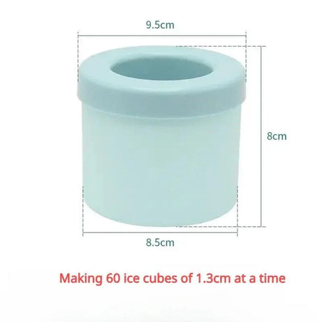 Mini Silicone Ice Bucket - Compact & Versatile Ice Holder for Parties and Picnics