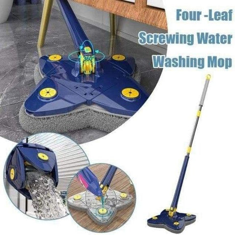 360° Adjustable Self Pressure Spin Mop
