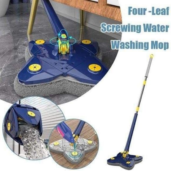 360° Adjustable Self Pressure Spin Mop