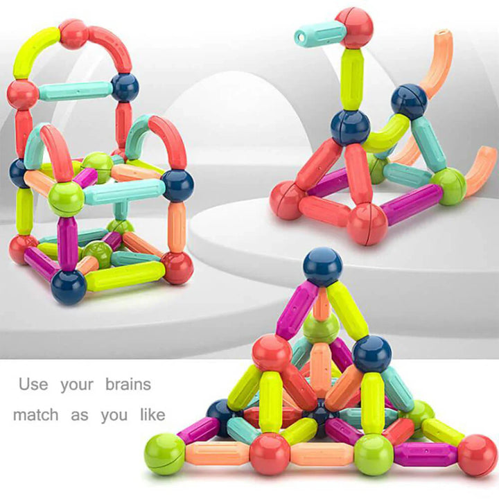 36-Piece Magnetic Building Set For Kids