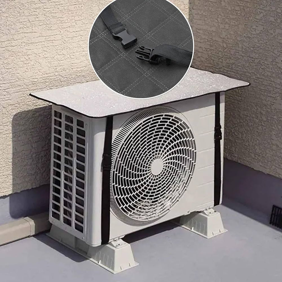 Window Air Conditioner Cover For Outside Units, Waterproof Window AC Unit Cover, Heat Protector Air Conditioner Cover