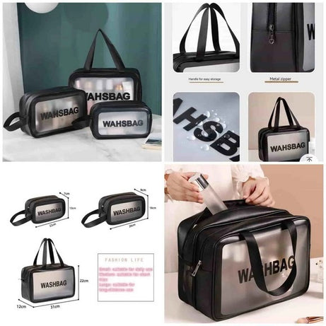 3 Pcs Set Travel Water-Proof Bag For Women