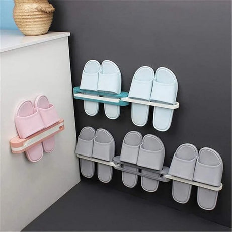 3 in 1 Wall Mounted Shoe Holder