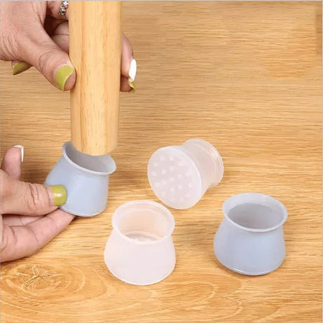 4 Pcs Furniture Silicone Protection Cover