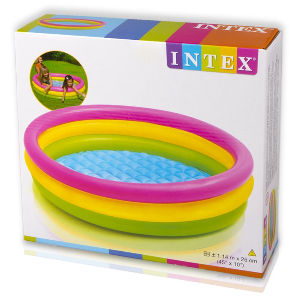 Intex Sun Set Glow Pool (114 cm x 25 cm) - 57412