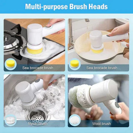 5 In 1 Cordless Magic Cleaning Brush