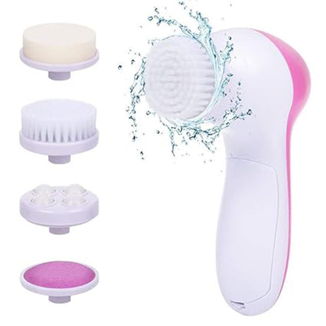 5 In 1 Face Massager Facial Cleanser Skin Care Treatment