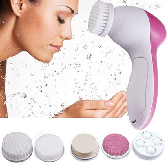 5 In 1 Face Massager Facial Cleanser Skin Care Treatment