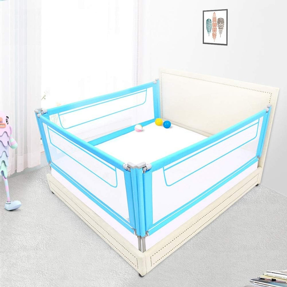Adjustable Foldable Baby Bed Rail Guard (1 Piece)