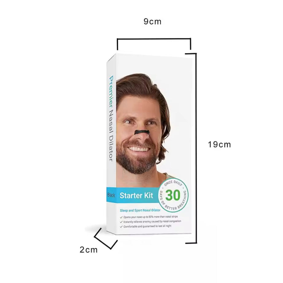 Magnetic Anti Snore Nose Clip, Nasal Breathing Dilators Starter Kit