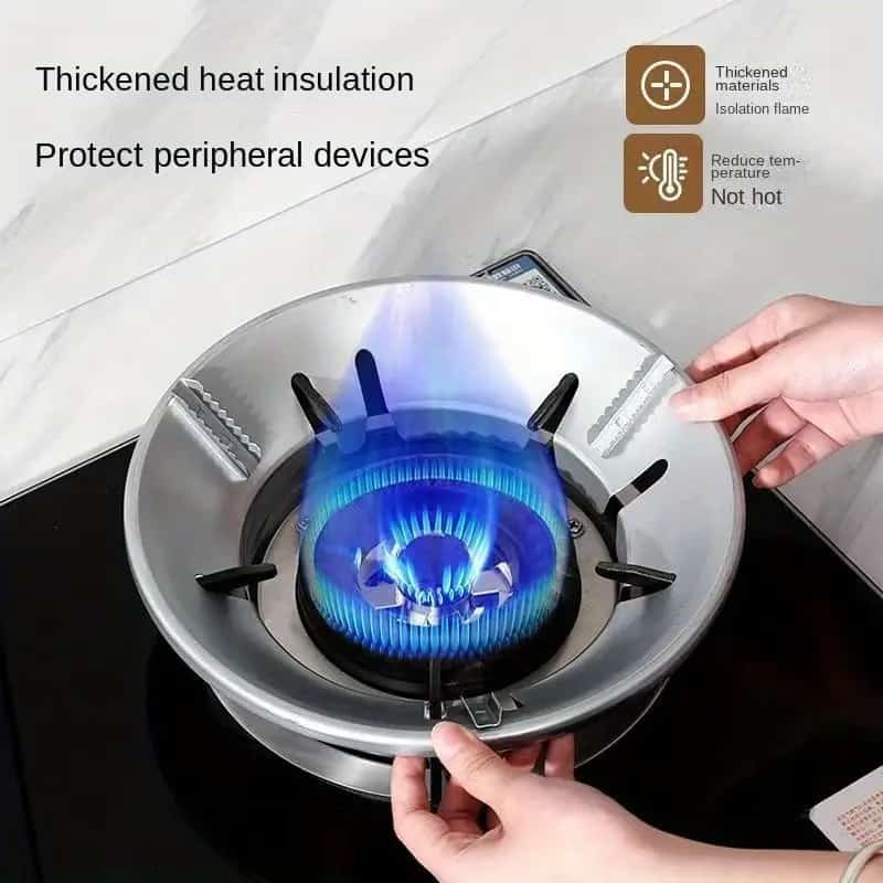 Universal Fire Gas Stove Cover, Energy Saving Wind Shield