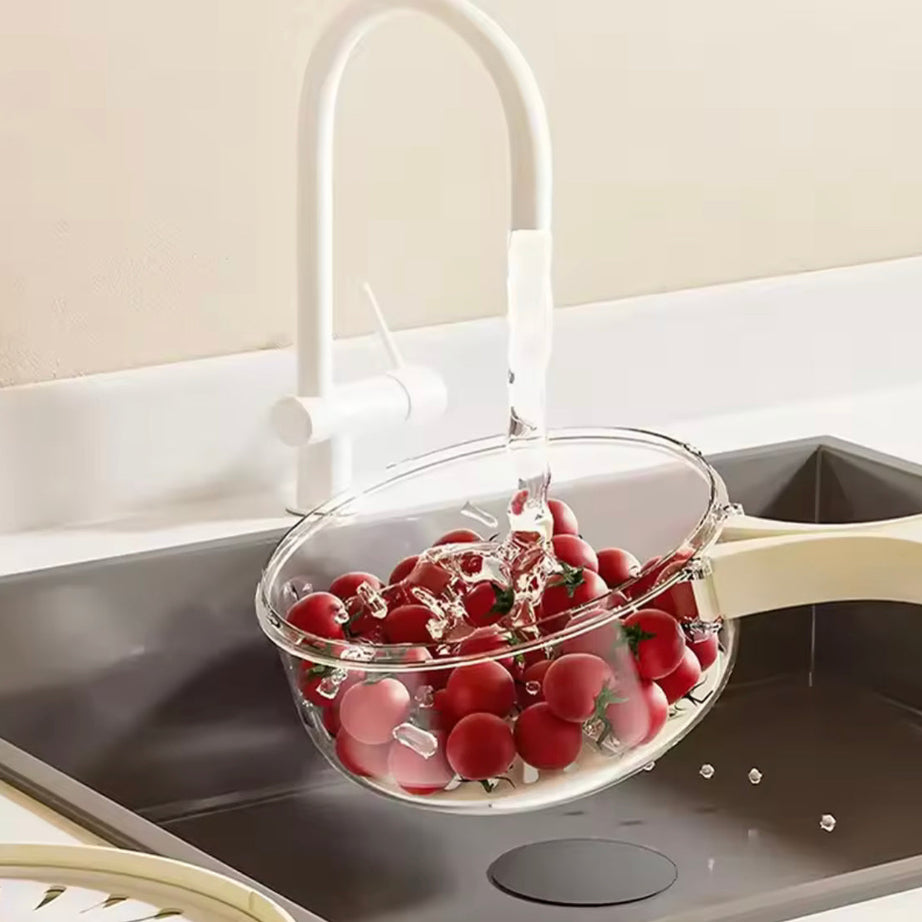 3 in 1 Drain Basket Storage Box