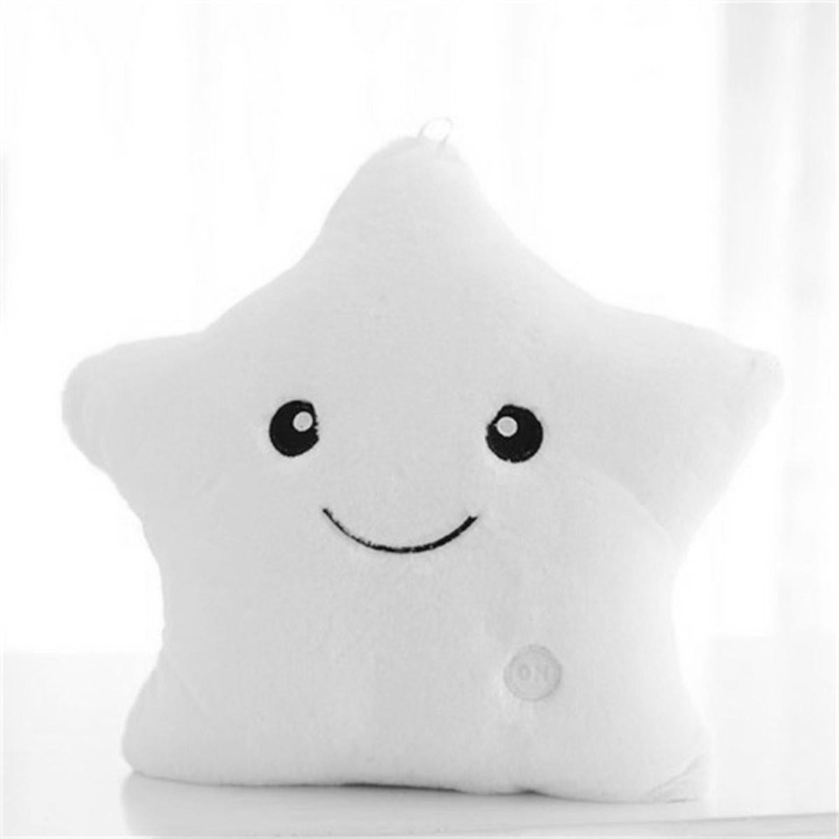 Luminous Pillow Star Cushion Colorful Glowing Pillow
