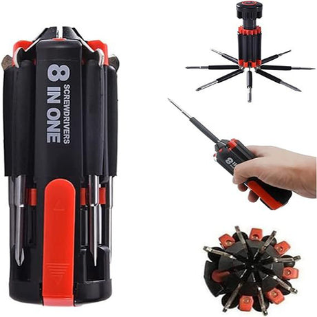 8 in1 Screwdriver Kit Multifunctional Tool