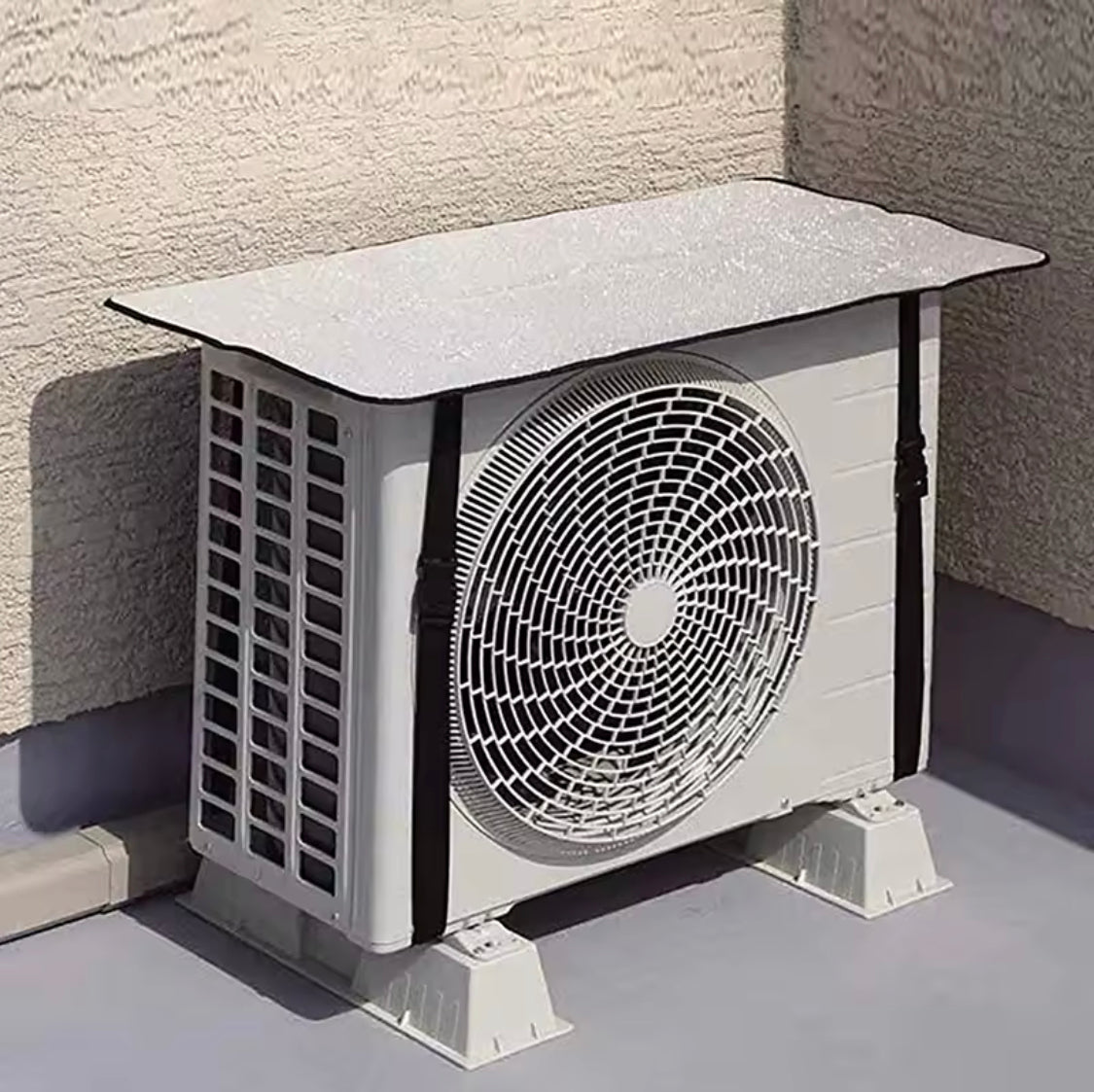 Window Air Conditioner Cover For Outside Units, Waterproof Window AC Unit Cover, Heat Protector Air Conditioner Cover