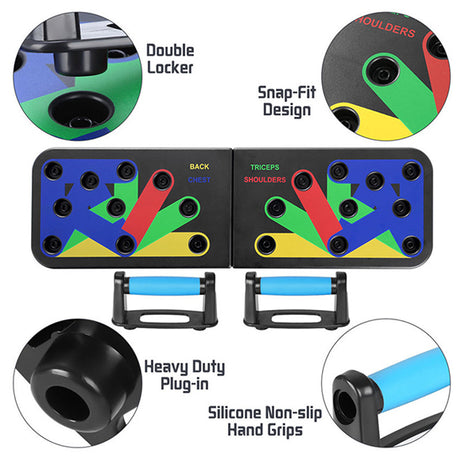 9 In 1 Push Up Rack Board