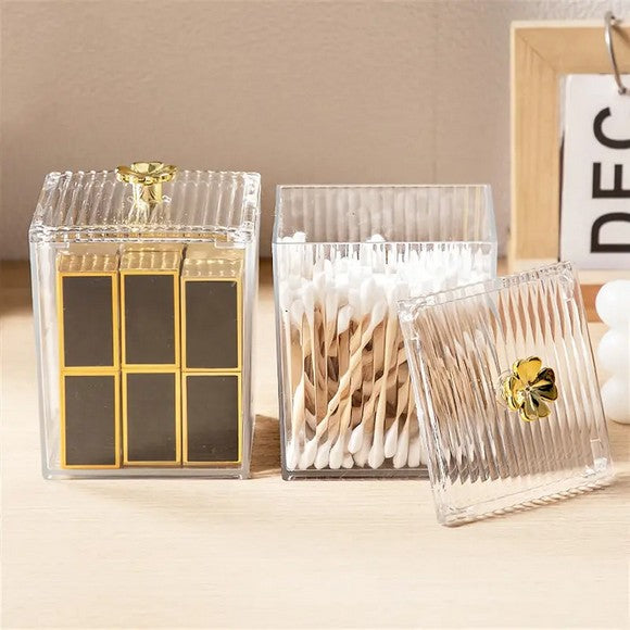 Acrylic Cotton Bud Holder