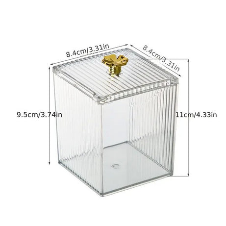 Acrylic Cotton Bud Holder