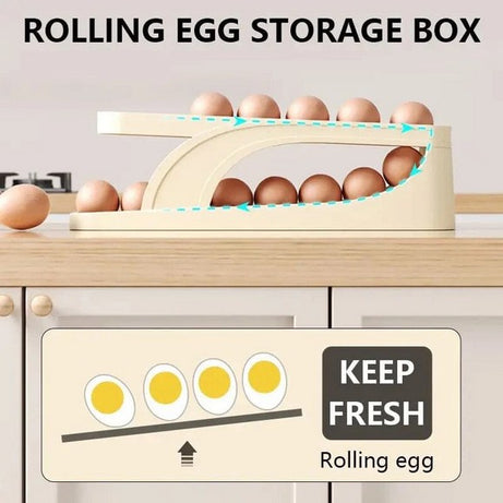 Automatic Scrolling Egg Rack