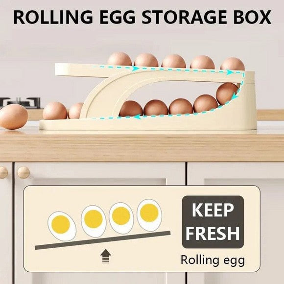 Automatic Scrolling Egg Rack