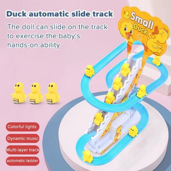 Baby Duck Track Set With Lights And Music