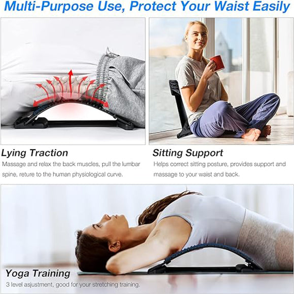 Back Stretcher Spine Pain Relief Massage