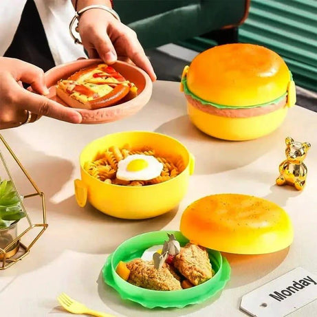 Burger Buddy Lunch Box