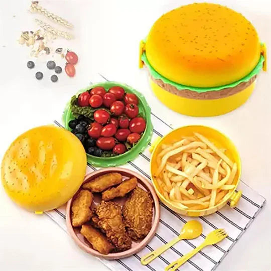 Burger Buddy Lunch Box