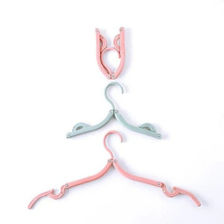 Buy 5 Portable Folding Clothes Hangers