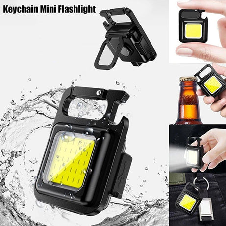 COB Rechargeable Keychain Light