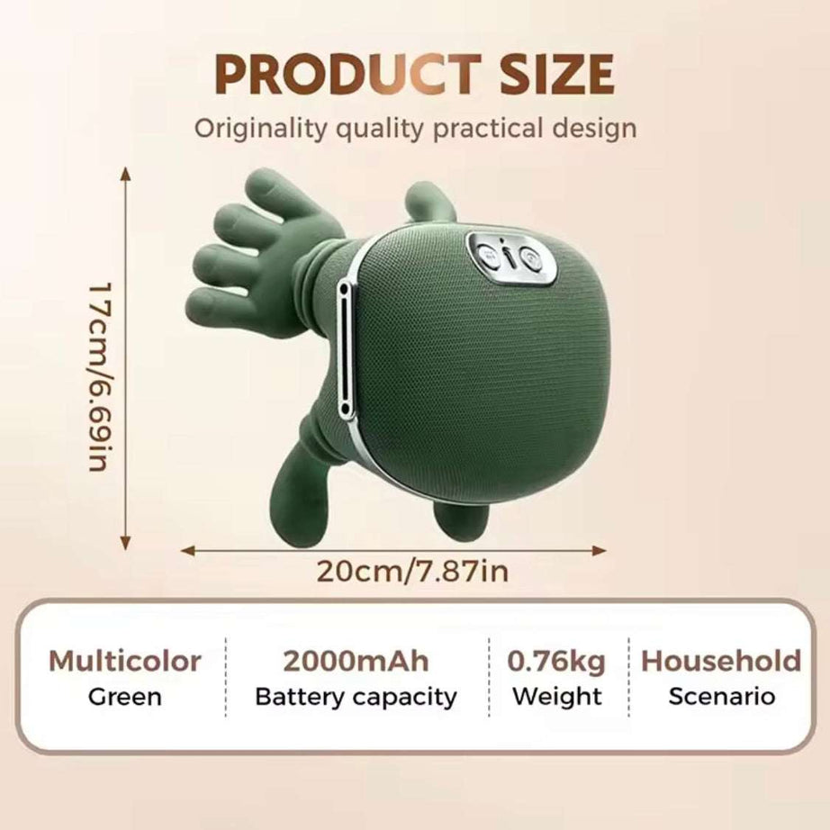 Heated Pillow Neck And Back Massager, Bionic Neck Shoulder Massager