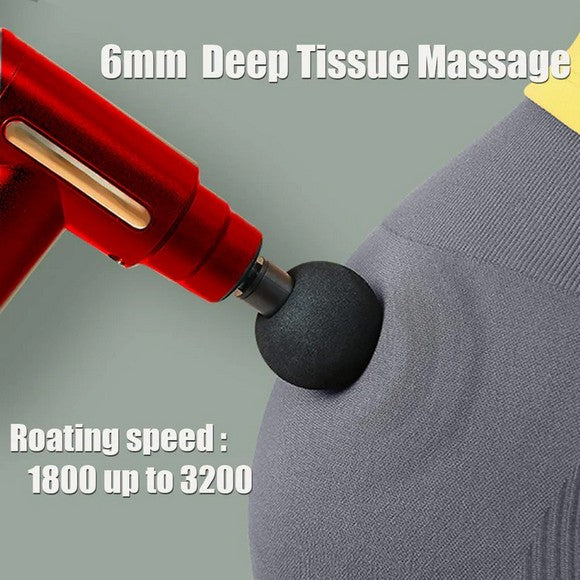 Deep Massage Gun With 4 Heads