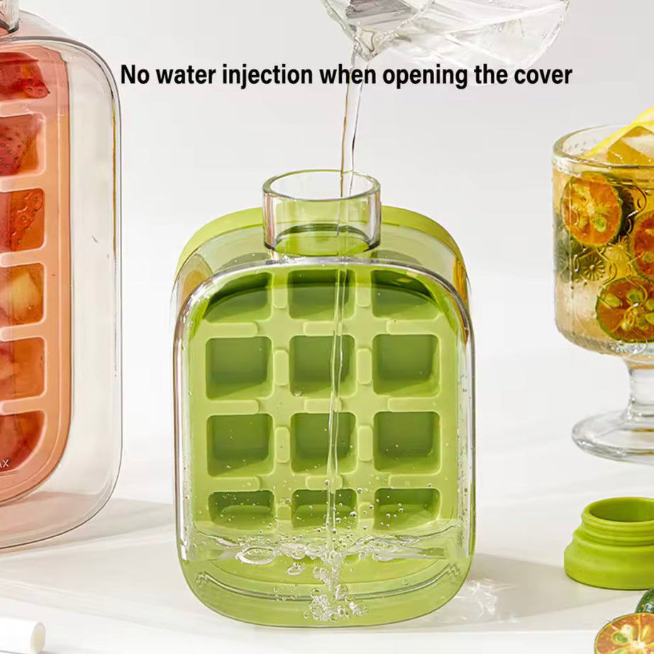 2 In 1 Ice Maker Ice Cube Bottle