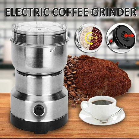 Electric Spice Grinder Stainless Steel Coffee-Bean-Nuts