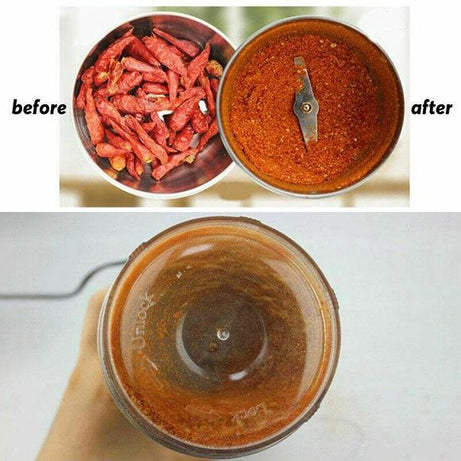 Electric Spice Grinder Stainless Steel Coffee-Bean-Nuts