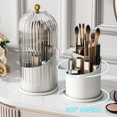 Elegant Luxury 360 Rotatable Makeup Cosmetic Organizer