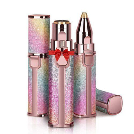 Flawless 2in1 Eyebrow Trimmer And Hair Remover For Women